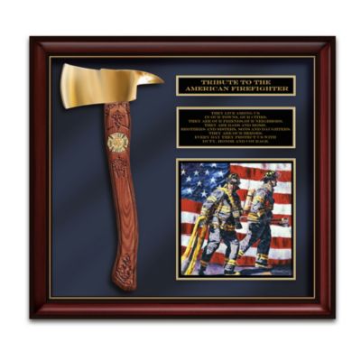 Tribute To The American Firefighter Wall Decor