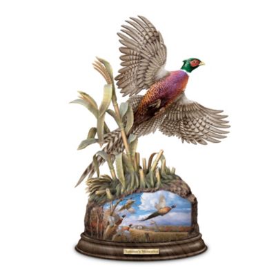 Autumn's Memories Pheasant Sculpture