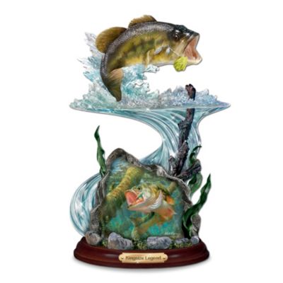 Largemouth Bass Sculpture: Kingsize Legend