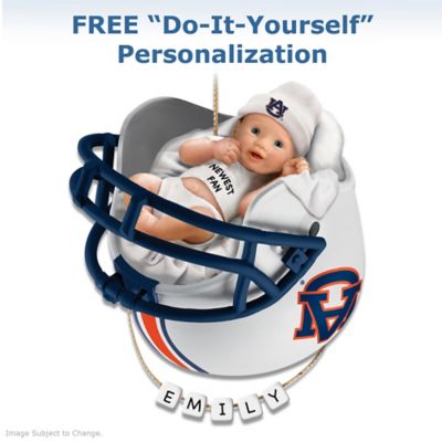 NCAA Auburn Tigers Baby's First Christmas Ornament