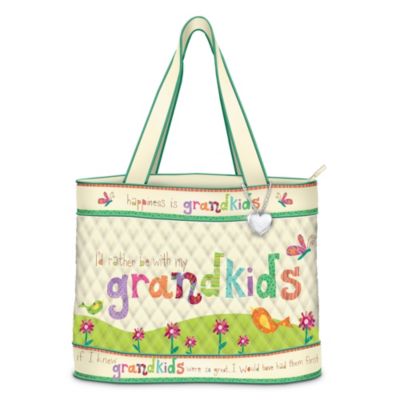 Grandmother Tote Bag: Grandkids Rule!