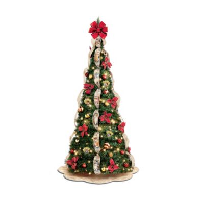 Jurgen Scholz Purr-fect Holidays Pull-up Tree