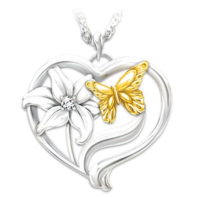 Granddaughter Diamond Pendant Necklace: Believe In Your Dreams