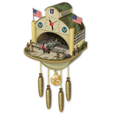 Cuckoo Clock: P-40 Flying Tiger Cuckoo Clock