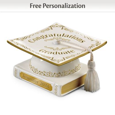 Personalized Graduation Music Box: Congratulations Graduate