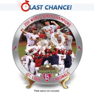 St. Louis Cardinals MLB 2011 World Series Champions Collector Plate
