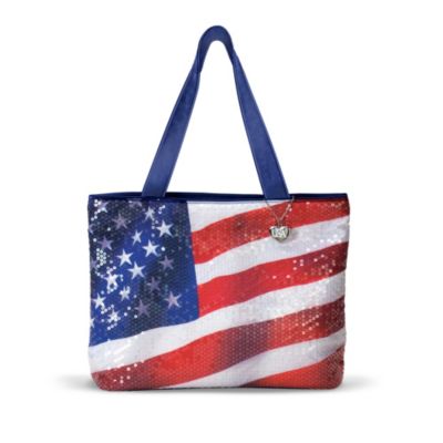 American Sparkle Tote Bag