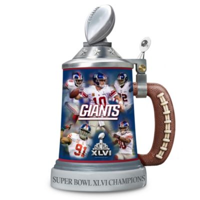 NFL New York Giants 2012 Super Bowl Champions Stein