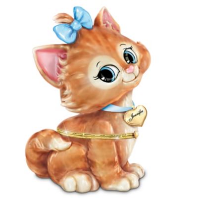 Granddaughter, You're Purrrfect Personalized Kitten Music Box