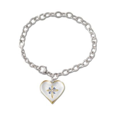 My Blessed Daughter Gift Sterling Silver Charm Bracelet