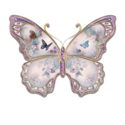 Lena Liu Enchanted Wings Porcelain Wall Decor Art