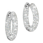 Diamond Earrings: Loves Whisper