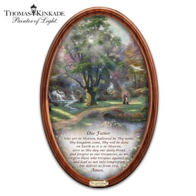 Thomas Kinkade Walk Of Faith Collector Plate