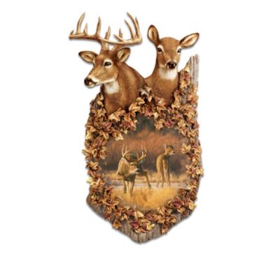 Woodland Royalty Deer Wall Decor Art