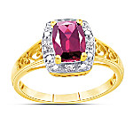 Ring: Perfection Garnet & Diamond Ring