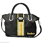Downtown Chic Pittsburgh Steelers Handbag