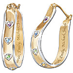 Buy A Mother's Joy Personalized Birthstone Earrings: Keepsake Jewelry Gift For Mom