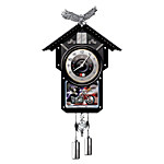 Buy Motorcycle-Themed Collectible Wooden Cuckoo Clock: Time Of Freedom