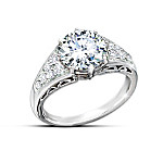 Buy Reign Of Romance Diamonesk Queen Elizabeth II Replica Engagement Ring
