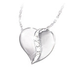 Buy Heart-Shaped Engraved Diamond Daughter Pendant Necklace: My Precious Daughter