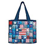 Buy American Pride Women's Quilted Tote Bag