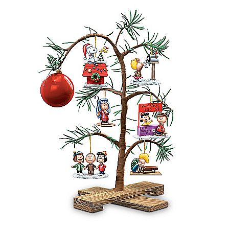 Tabletop Tree: PEANUTS Classic Holiday Memories Tabletop Tree