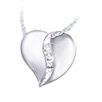 Buy My Dear Granddaughter Diamond Heart Pendant Necklace