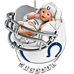 Buy Indianapolis Colts Personalized Baby's First Christmas Ornament