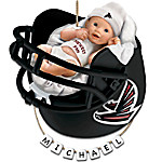 Buy Atlanta Falcons Personalized Baby's First Christmas Ornament