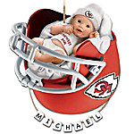 Buy Kansas City Chiefs Personalized Baby's First Christmas Ornament