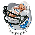 Buy Detroit Lions Personalized Baby's First Christmas Ornament