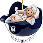 Buy New York Yankees Personalized Baby's First Christmas Ornament