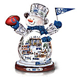 Buy Indianapolis Colts Masterpiece Edition Crystal Snowman Figurine