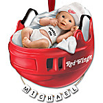 Buy NHL® Detroit Red Wings® Personalized Baby's First Ornament
