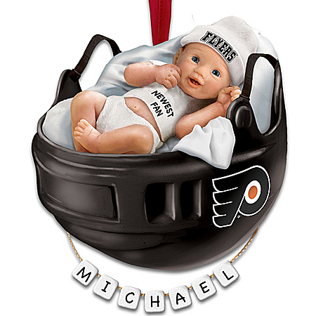 NHL® Philadelphia Flyers® Personalized Baby’s First Ornament