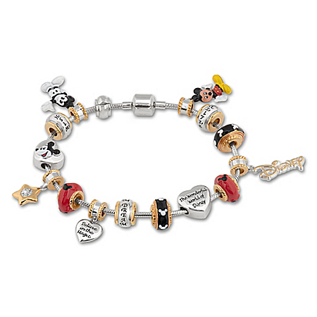 A Walt Disney Style Celebration: Mickey Mouse Charm Bracelet