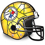 Buy The Pittsburgh Steelers Louis Comfort Tiffany-Style Accent Lamp