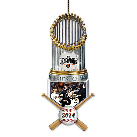 MLB-Licensed San Francisco Giants 2014 World Series Champions Holiday Ornament