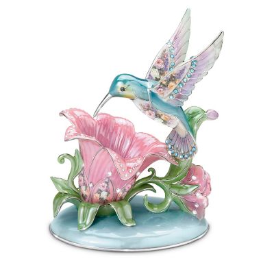 Buy Lena Liu Porcelain Hummingbird Accent Lamp: Radiant Gardens