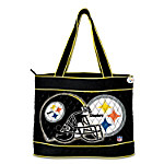Buy Pittsburgh Steelers Quilted Carryall Tote Bag