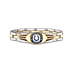 Buy NFL Indianapolis Colts Men's Stainless Steel Bracelet