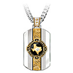 Buy Texas Pride 24K Gold-Plated Pendant Necklace