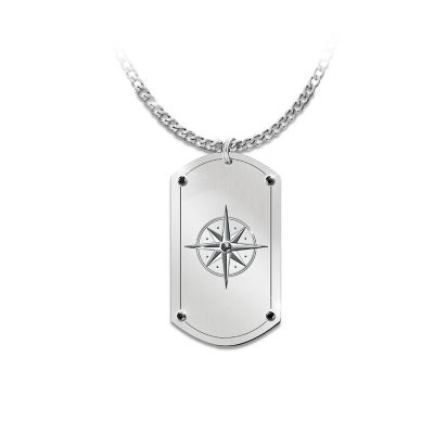Buy Dog Tag Pendant Necklace For Son: Forge Your Path, My Son