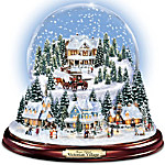 Buy Thomas Kinkade Victorian Christmas Village Snowglobe
