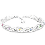 Buy Personalized Crystal Bracelet: Wishes For My Daughter