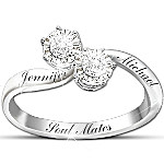 Buy Personalized Diamond Ring: Soul Mates