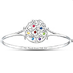 Buy Family Of Love Personalized Family Tree Bracelet With Birthstones And Names