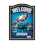 Buy NFL Philadelphia Eagles Personalized Welcome Sign