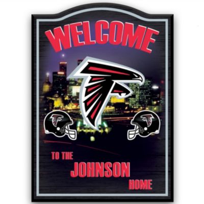 Buy Atlanta Falcons Personalized Welcome Sign