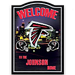 Buy Atlanta Falcons Personalized Welcome Sign